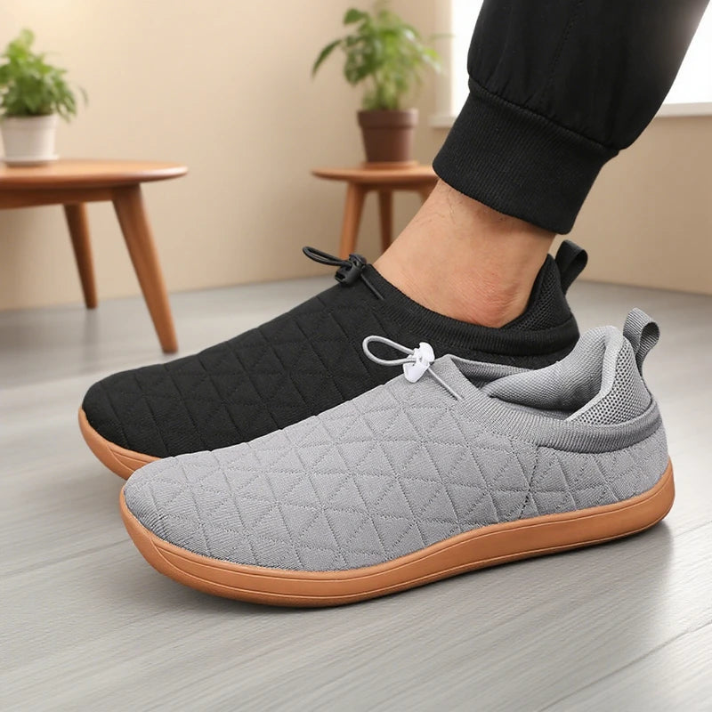 Men’s Barefoot Running Shoes – Wide Toe Box Minimalist Lightweight Breathable Anti-Slip Walking Sneakers