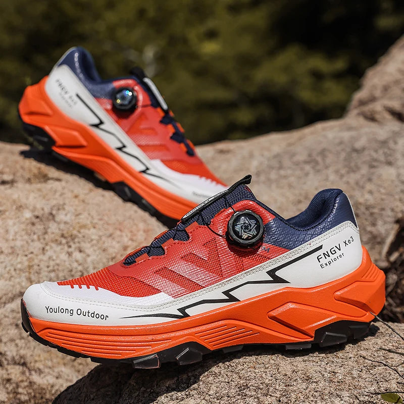 Men’s Running Shoes 2026 – Breathable Mesh Hiking & Walking Sneakers for Outdoor Sports & Cushion Comfort