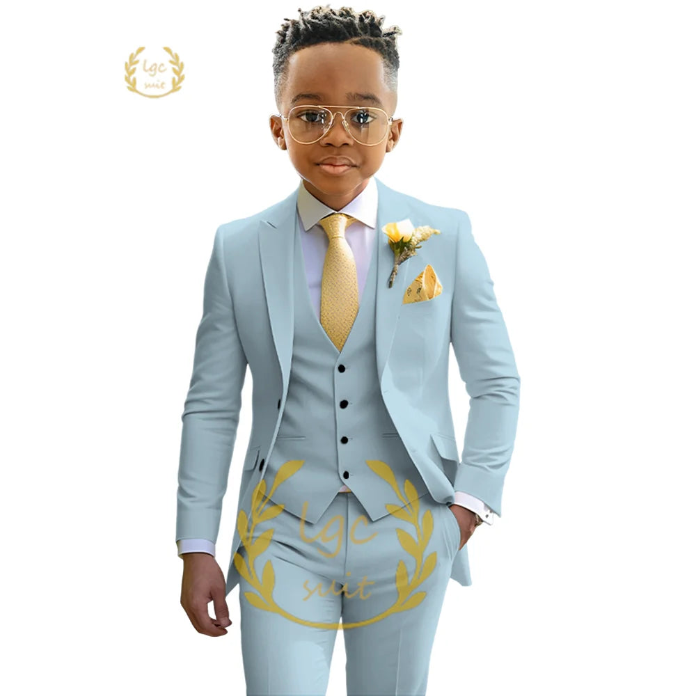 Boys’ Dress Suit – Ivory Wedding & Dinner Ceremony Outfit