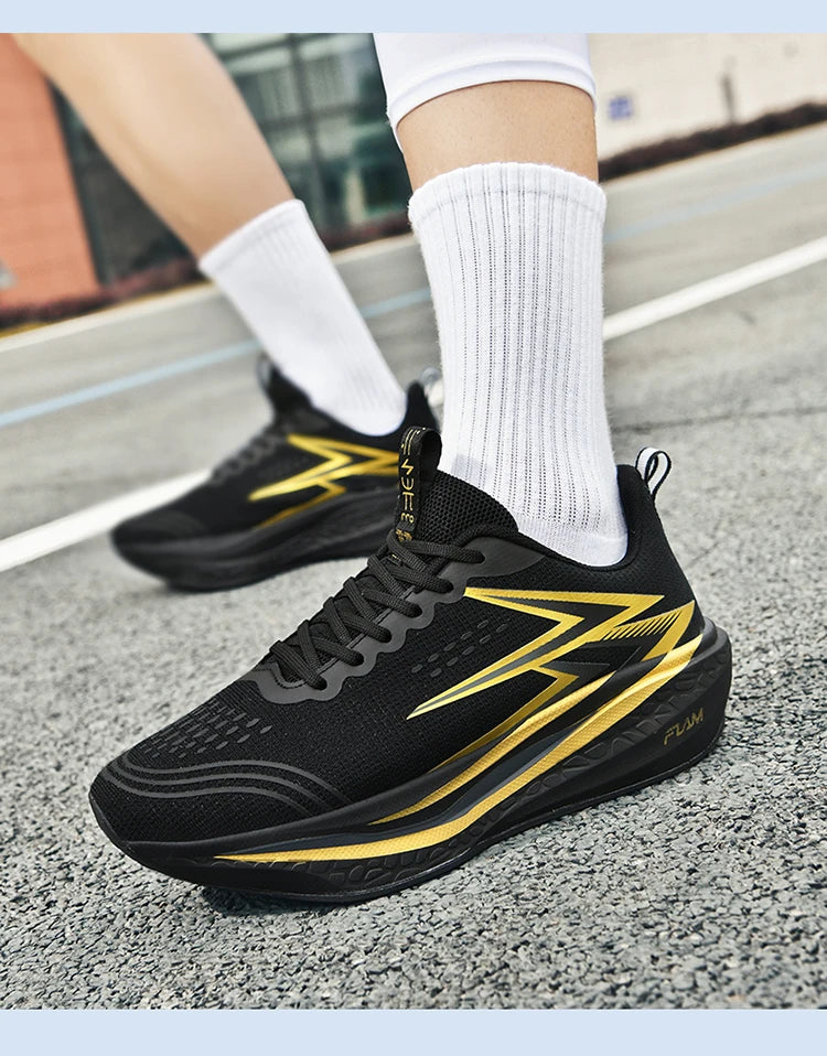 Carbon Plate Running Shoes – Marathon Athletic Sneakers for Men & Women, Lightweight Breathable Sports & Walking Shoes
