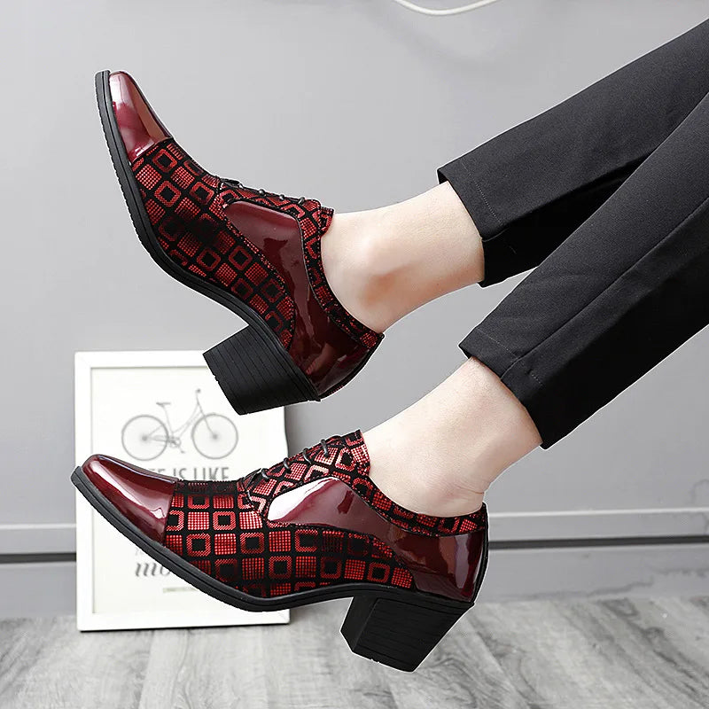 Luxury Men’s Dress Shoes – Pointed Toe Oxford for Parties