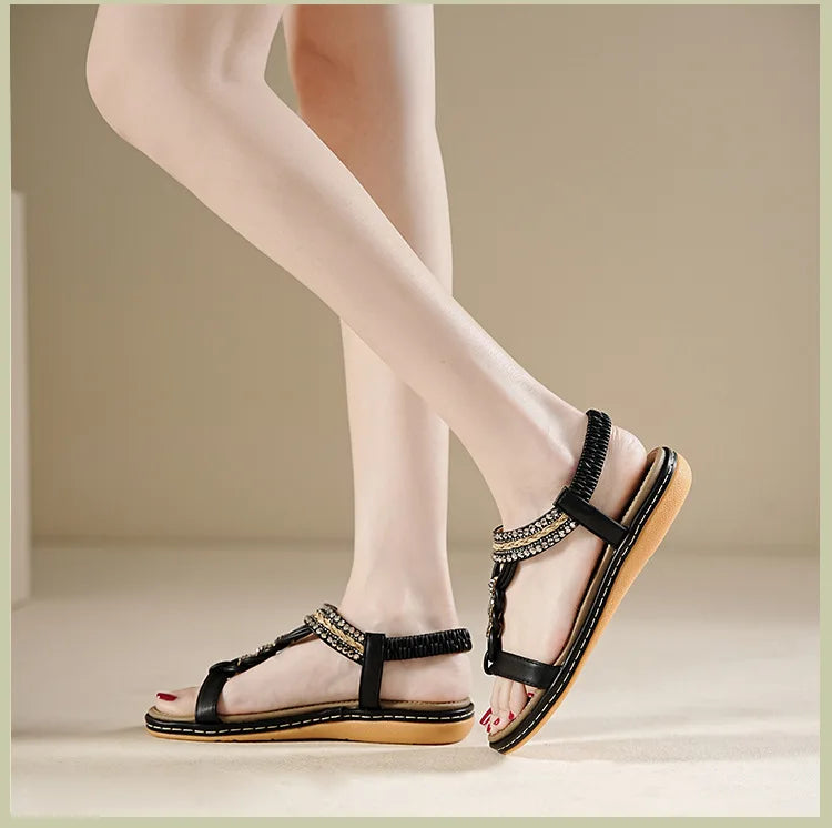 Women’s Soft Sole Sandals – Breathable, Anti-Slip Flats