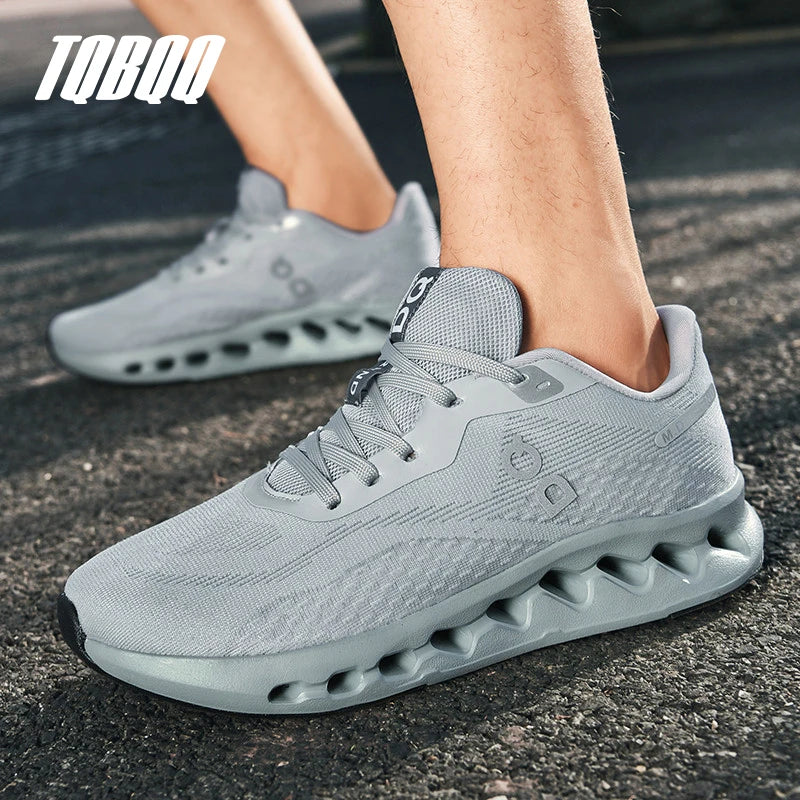 Lightweight Running Shoes – Men’s Breathable Non-Slip Cushioned Sneakers for Jogging, Gym & Fitness Training