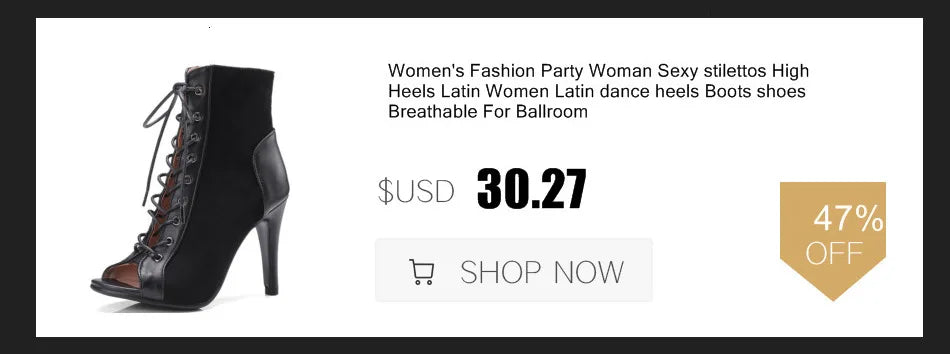 Ladies’ Latin Dance Heels – High Stiletto Party Shoes