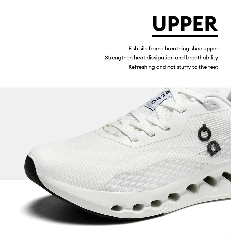 Lightweight Running Shoes – Men’s Breathable Non-Slip Cushioned Sneakers for Jogging, Gym & Fitness Training