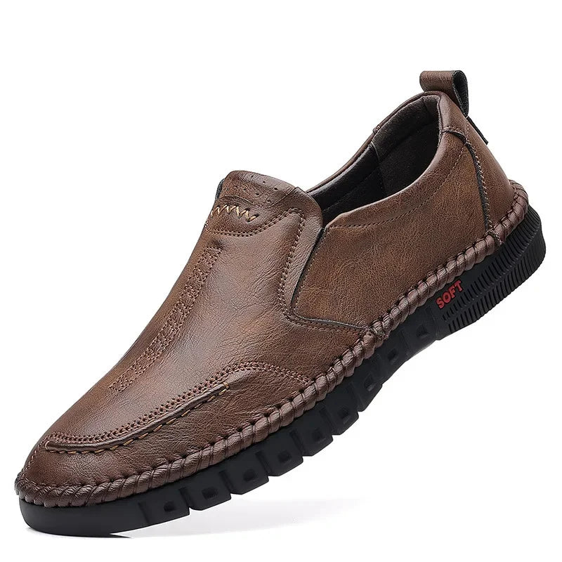 Men’s Business Casual Loafers – Comfortable Leather Shoes