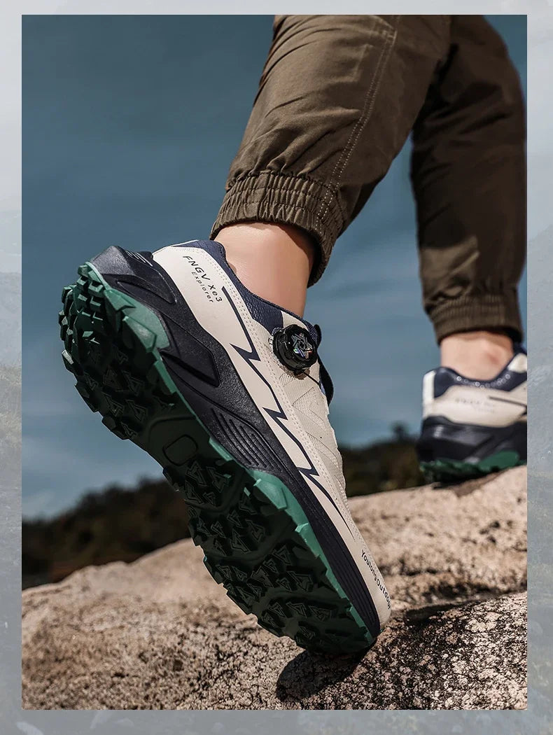 Men’s Running Shoes 2026 – Breathable Mesh Hiking & Walking Sneakers for Outdoor Sports & Cushion Comfort