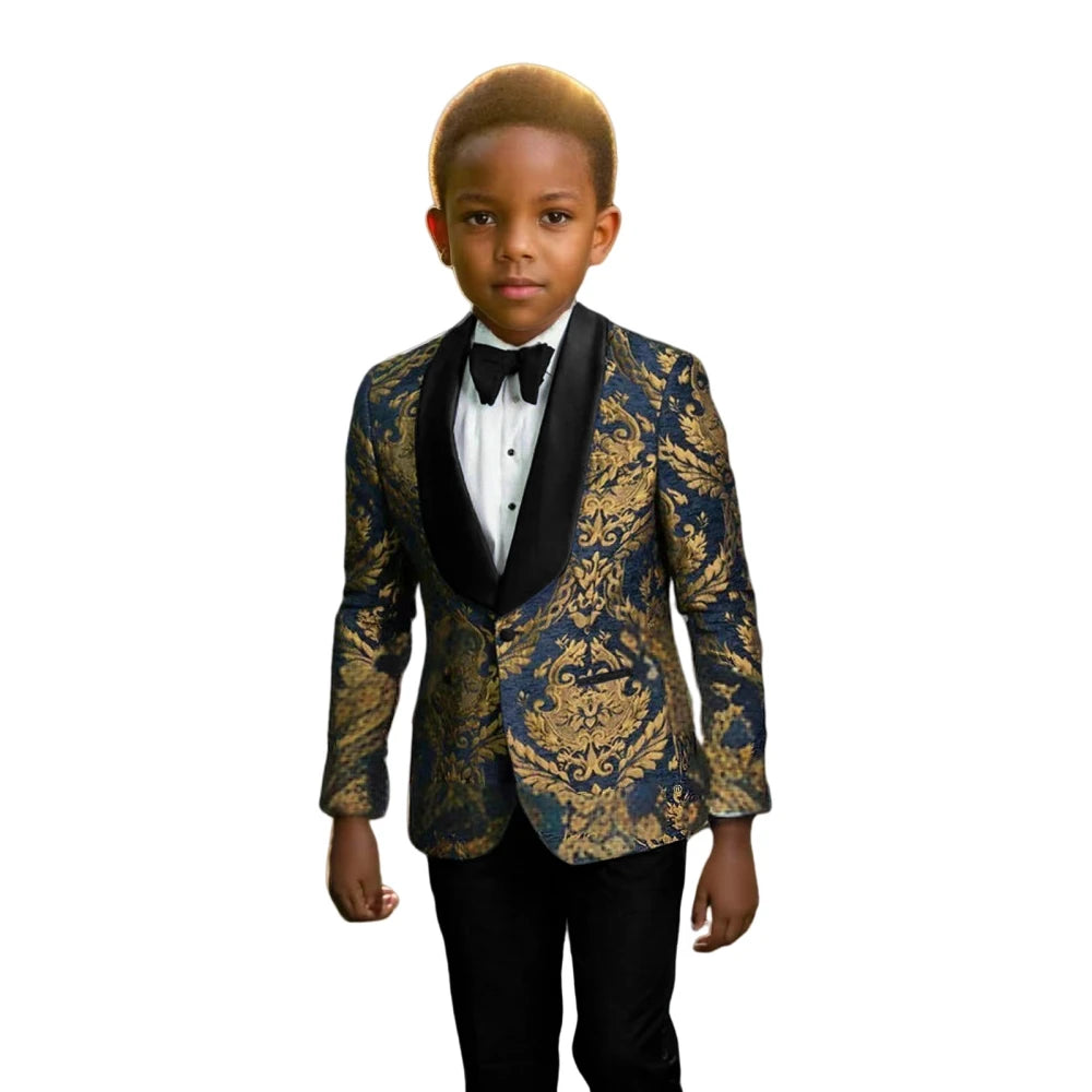 AMEHE Boys’ Formal Blazer & Pants Set