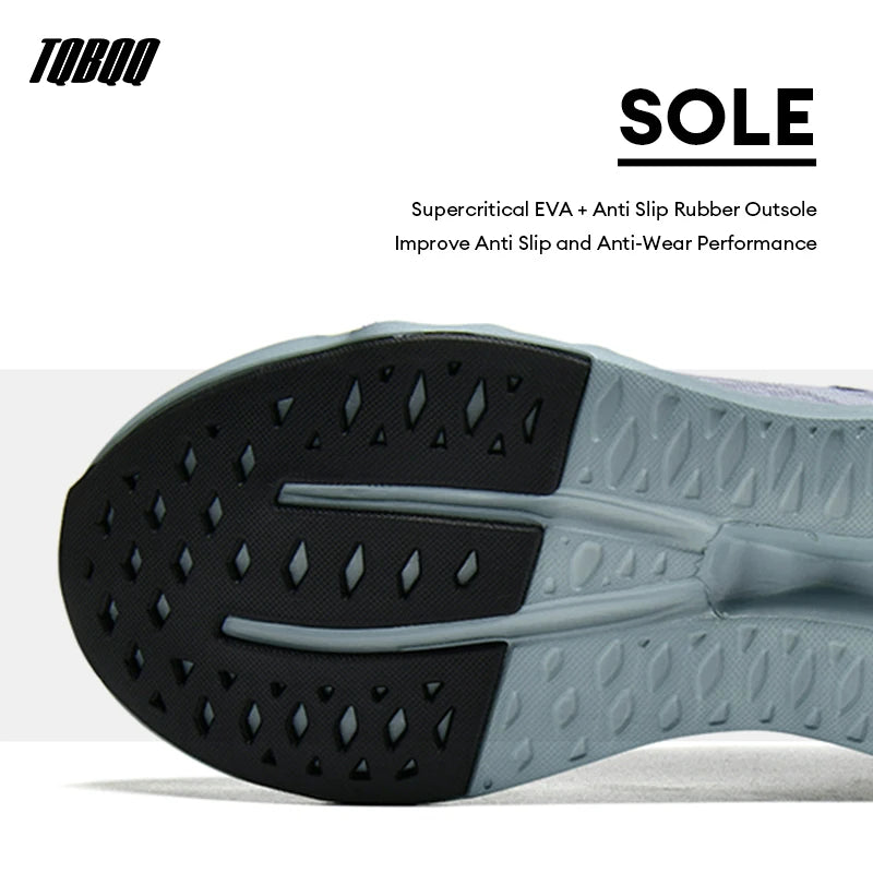 Lightweight Running Shoes – Men’s Breathable Non-Slip Cushioned Sneakers for Jogging, Gym & Fitness Training