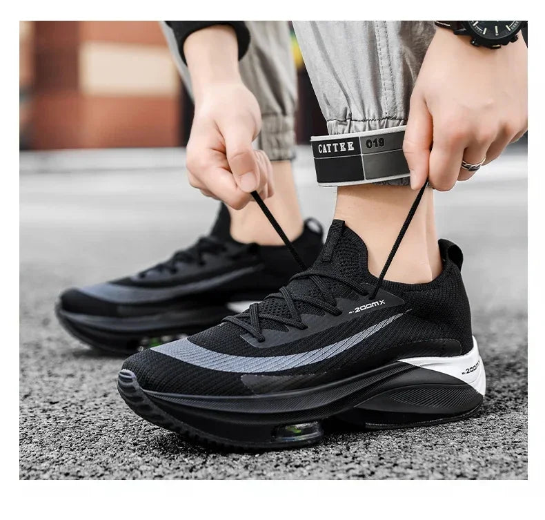 Air Cushion Running Shoes – Lightweight Breathable Sneakers for Men & Women, Marathon & Training Sports Shoes