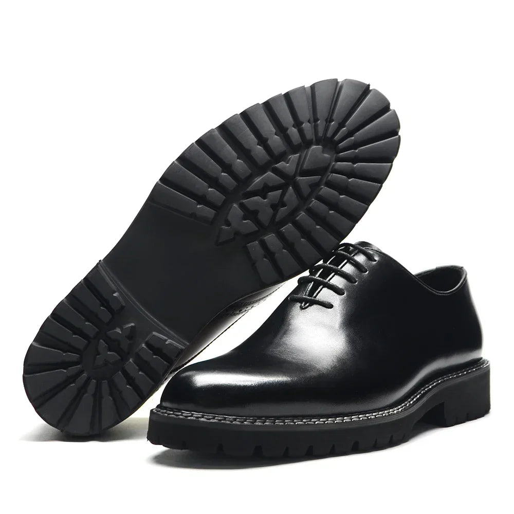 Elegant Men’s Leather Oxfords – Office & Social Shoes