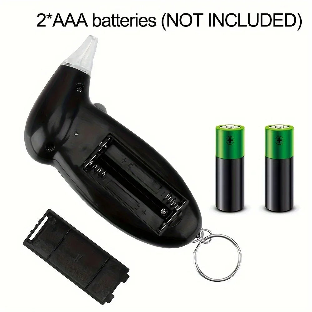 Digital Breath Alcohol Tester – Portable Blood Alcohol Content Analyzer with LCD Display