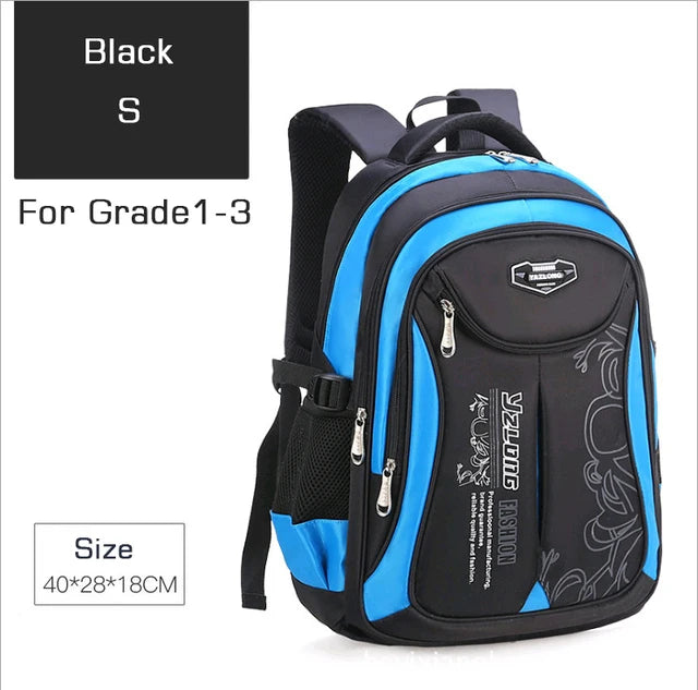 Boys School Backpack – Durable & Spacious for Kids & Teens