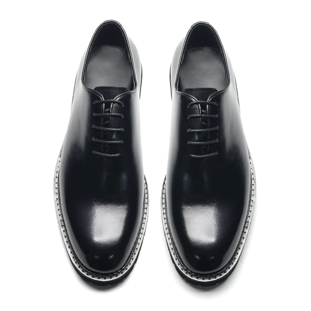 Elegant Men’s Leather Oxfords – Office & Social Shoes