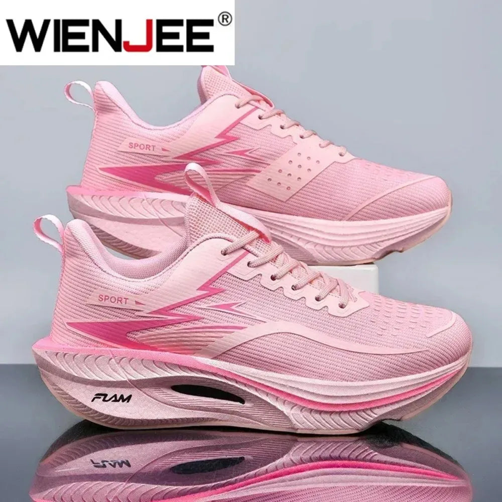 High-Quality Platform Running Shoes – Men’s & Women’s Breathable Non-Slip Sneakers for Walking, Basketball & Training