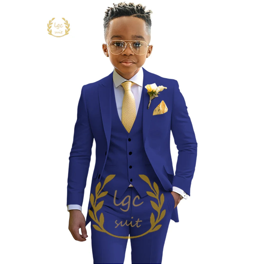 Boys’ Dress Suit – Ivory Wedding & Dinner Ceremony Outfit
