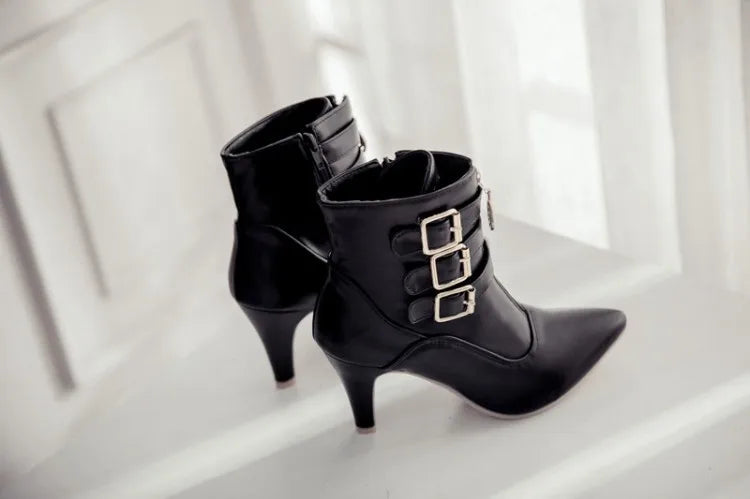 Elegant Women’s High Heel Boots – Big Size Available