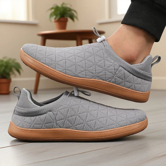 Men’s Barefoot Running Shoes – Wide Toe Box Minimalist Lightweight Breathable Anti-Slip Walking Sneakers