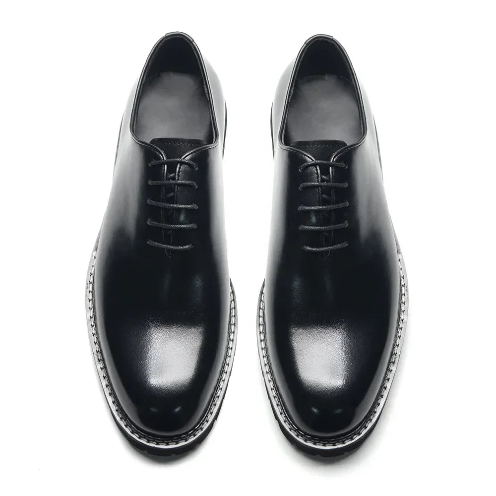 Elegant Men’s Leather Oxfords – Office & Social Shoes