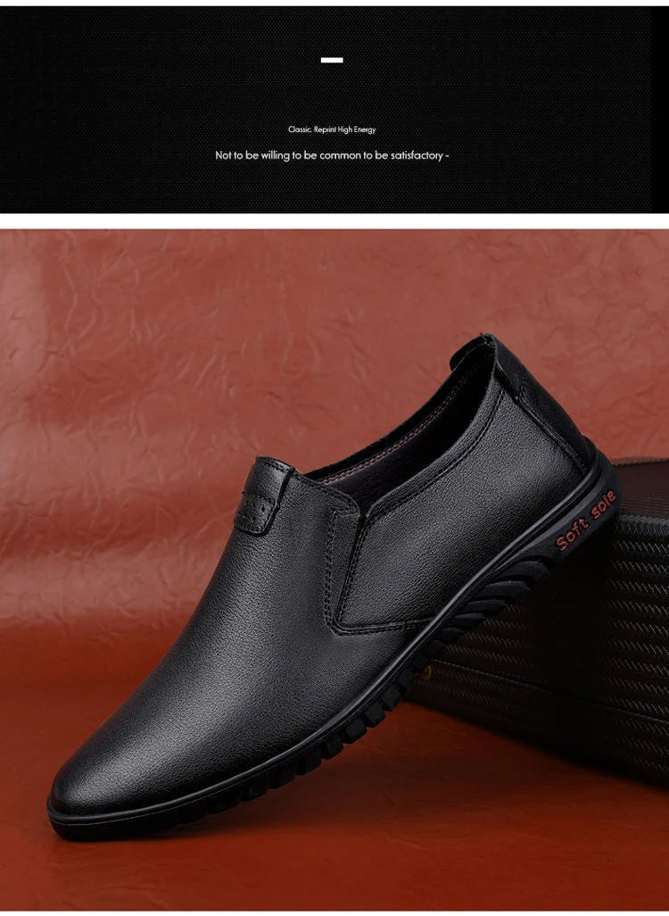 Men’s Classic Leather Dress Shoes – Office & Party Style