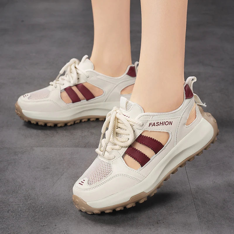 Women’s Summer Sports Shoes – Anti-Slip Comfortable Running Sneakers for Walking, Daily & Casual Wear