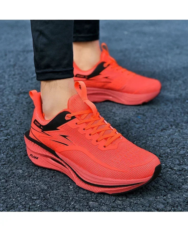 High-Quality Platform Running Shoes – Men’s & Women’s Breathable Non-Slip Sneakers for Walking, Basketball & Training