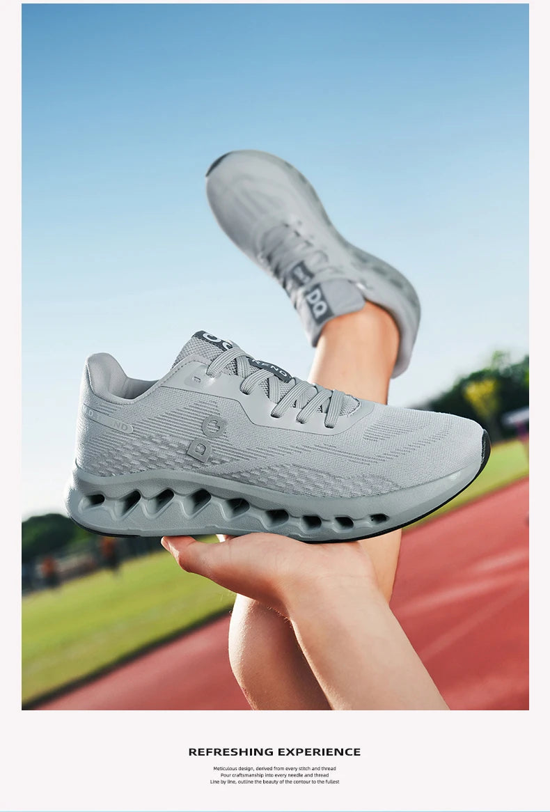 Lightweight Running Shoes – Men’s Breathable Non-Slip Cushioned Sneakers for Jogging, Gym & Fitness Training