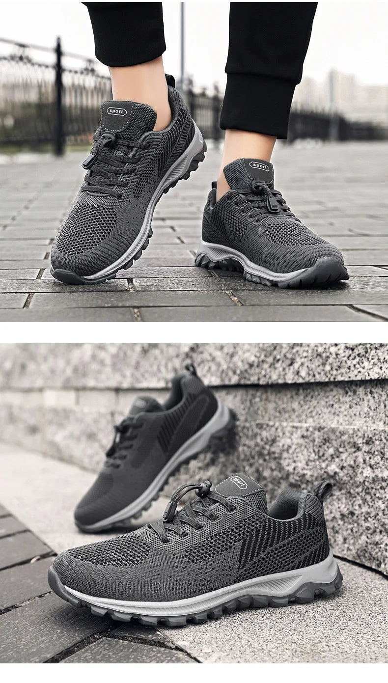 Women’s Platform Lace-Up Sneakers – Casual Running & Vulcanized Shoes