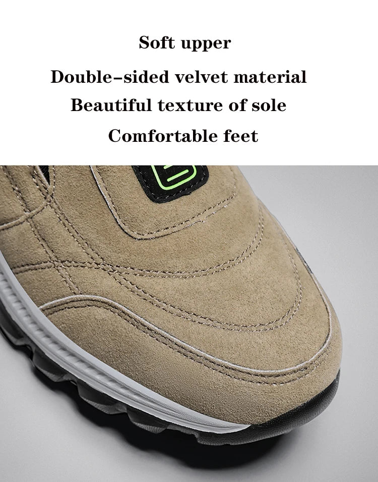 Men’s Lightweight Walking Shoes – Non-Slip Outdoor Hiking Sneakers for Comfort & Casual Wear