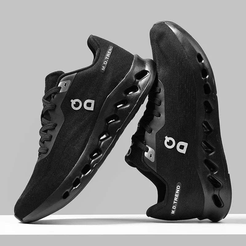 Fashion Cushioning Running Shoes – Lightweight Breathable Tennis & Sports Sneakers for Menual Walking Footwear