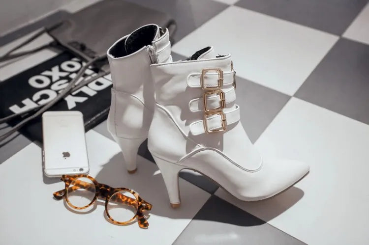 Elegant Women’s High Heel Boots – Big Size Available