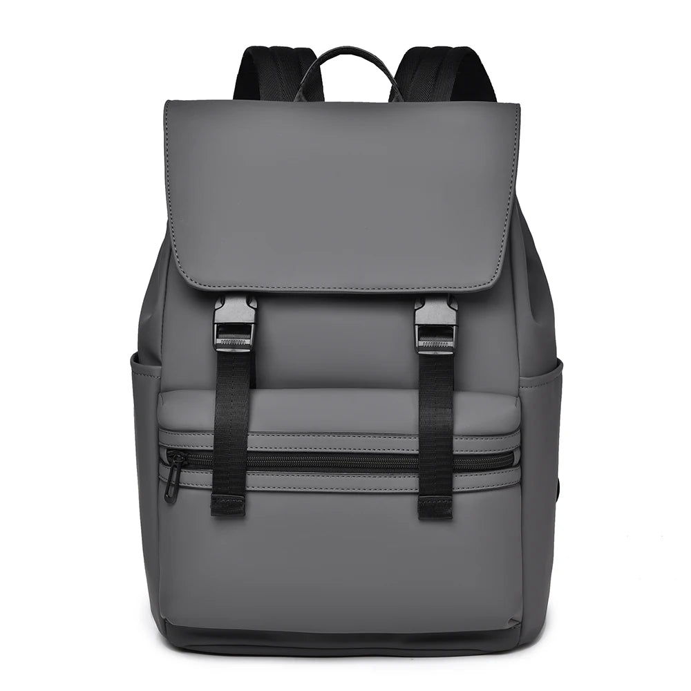 Men's Black Fashion Backpack – Spacious & Durable for Business & Travel