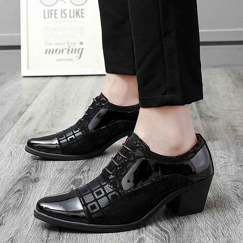 Luxury Men’s Dress Shoes – Pointed Toe Oxford for Parties