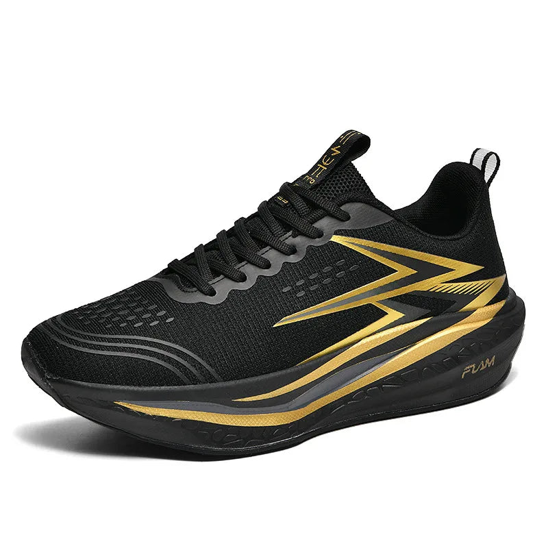 Carbon Plate Running Shoes – Marathon Athletic Sneakers for Men & Women, Lightweight Breathable Sports & Walking Shoes
