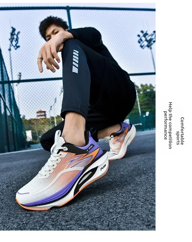 High-Quality Platform Running Shoes – Men’s & Women’s Breathable Non-Slip Sneakers for Walking, Basketball & Training