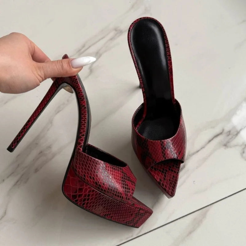 Ladies’ Sexy Platform Pumps – Wedding & Dance Shoes