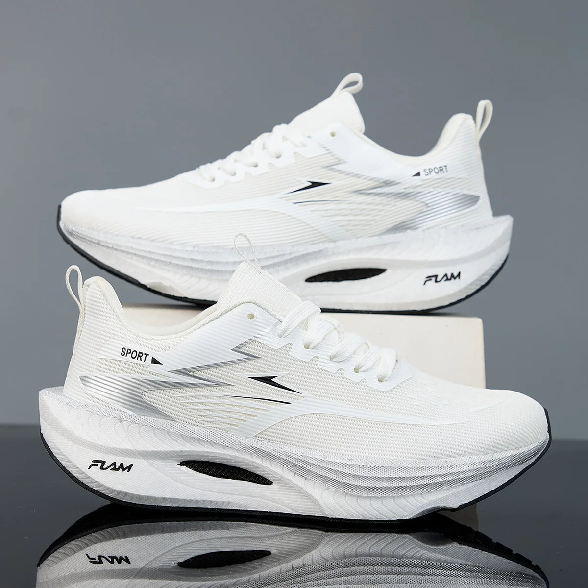 Lightweight Running Shoes – Men’s & Women’s Breathable Non-Slip Sneakers for Marathon, Walking & Outdoor Training