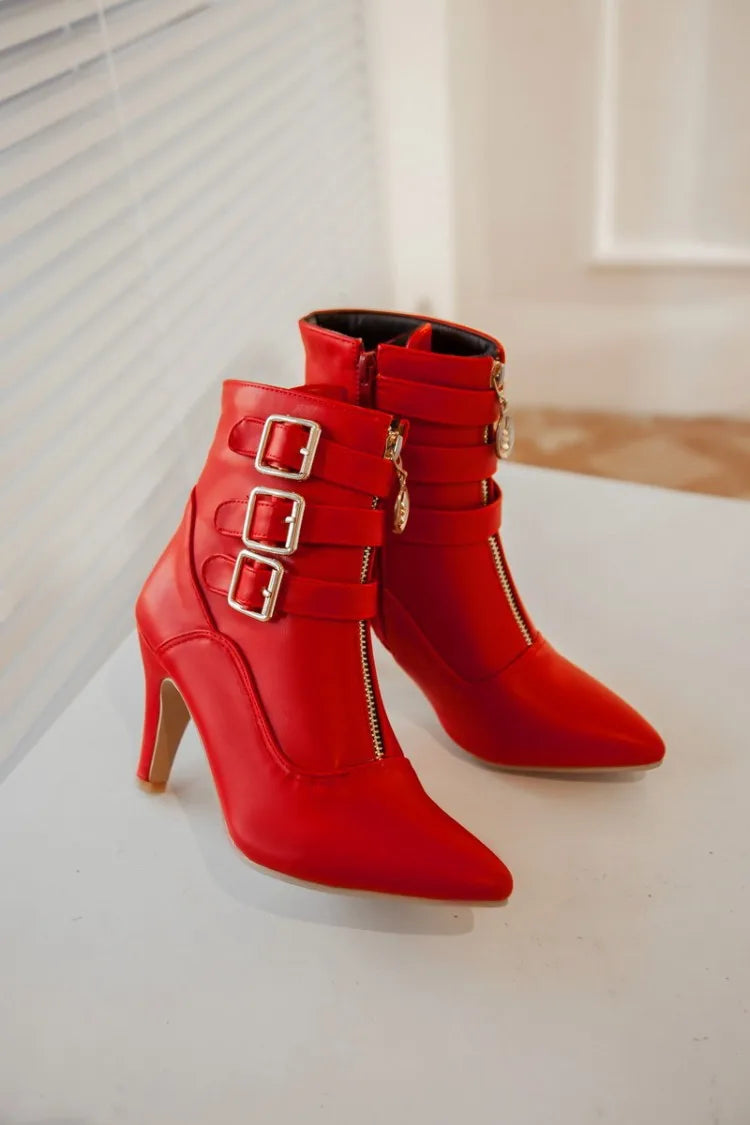 Elegant Women’s High Heel Boots – Big Size Available