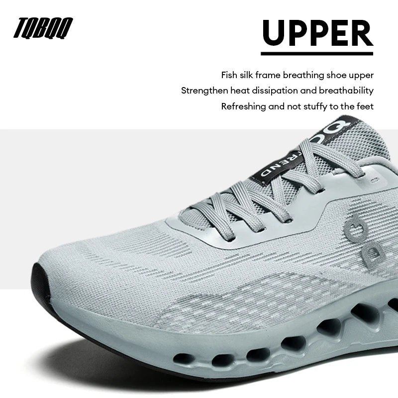 Lightweight Running Shoes – Men’s Breathable Non-Slip Cushioned Sneakers for Jogging, Gym & Fitness Training