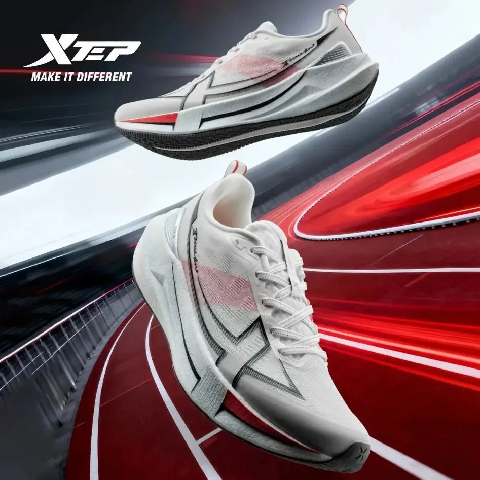 XTEP 2000KM 5.0 Running Shoes – Lightweight Cushioned Durable Sneakers for Jogging, Walking, Training & Everyday Wear (Wear-Resistant Performance Shoe)