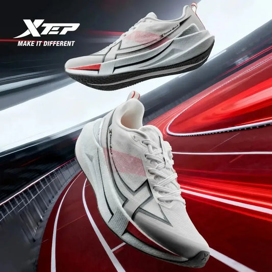 XTEP 2000KM 5.0 Running Shoes – Lightweight Cushioned Durable Sneakers for Jogging, Walking, Training & Everyday Wear (Wear-Resistant Performance Shoe)
