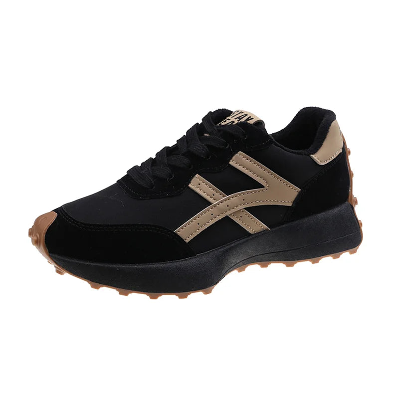 Ladies’ Fashion Platform Sneakers – Casual Running Shoes