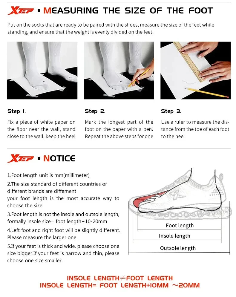 XTEP 2000KM 5.0 Running Shoes – Lightweight Cushioned Durable Sneakers for Jogging, Walking, Training & Everyday Wear (Wear-Resistant Performance Shoe)