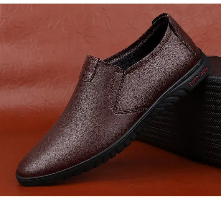 Men’s Classic Leather Dress Shoes – Office & Party Style