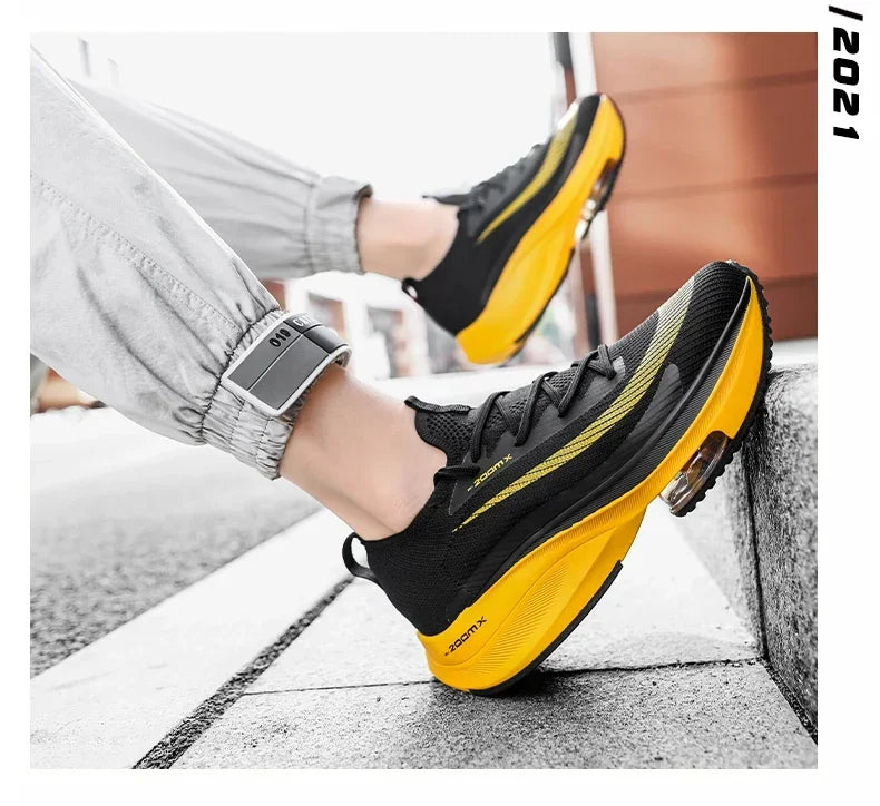 Air Cushion Running Shoes – Lightweight Breathable Sneakers for Men & Women, Marathon & Training Sports Shoes