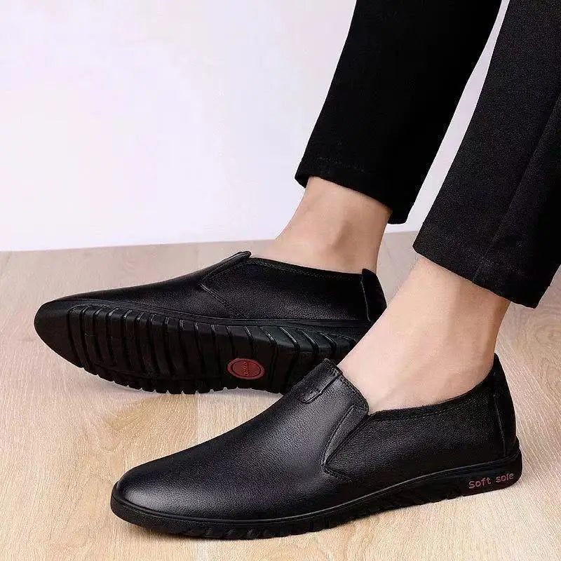 Men’s Classic Leather Dress Shoes – Office & Party Style