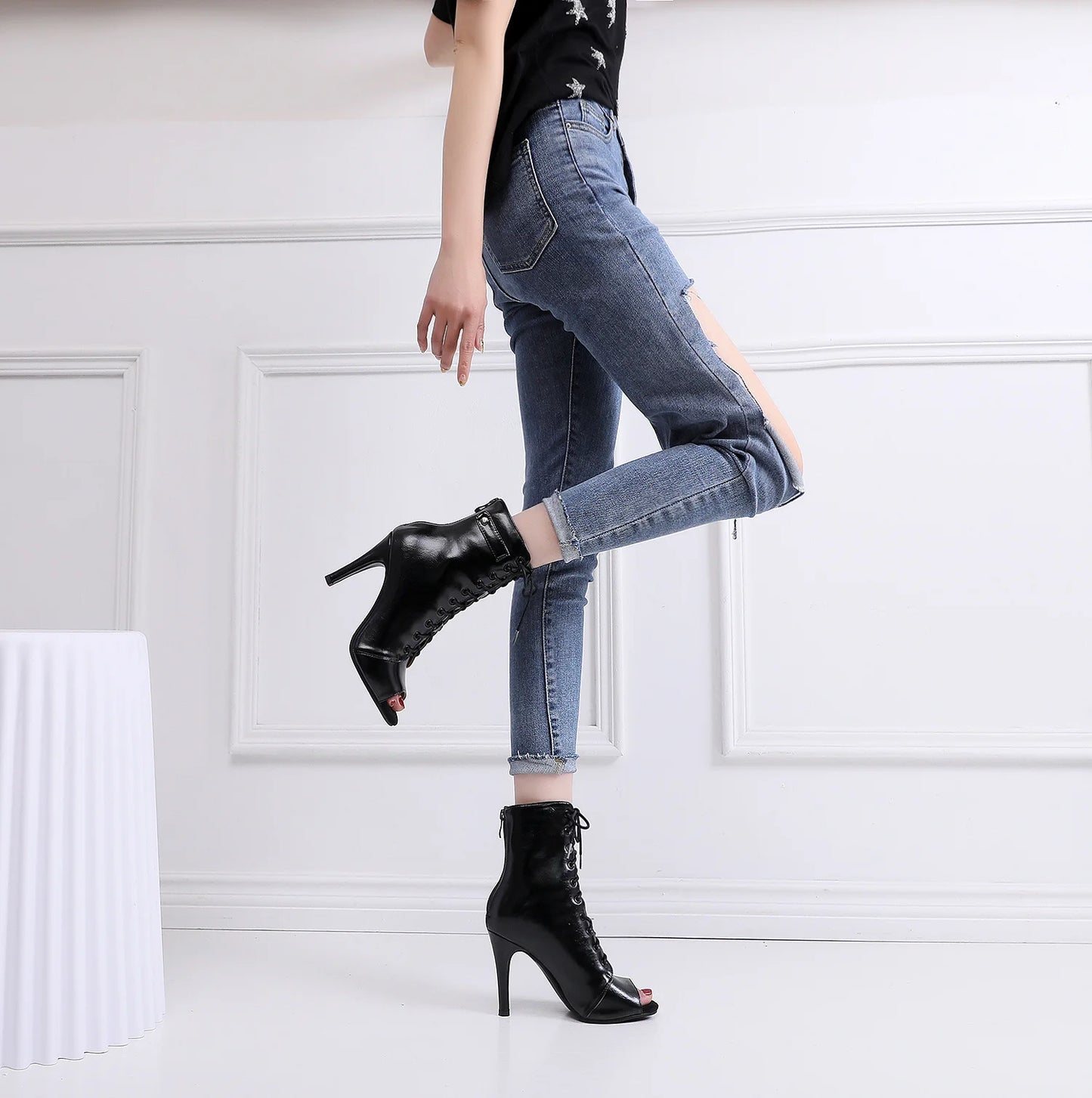 Ladies’ Latin Dance Heels – High Stiletto Party Shoes