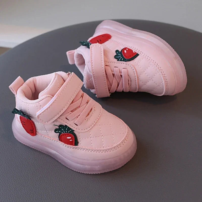 Boys & Girls Light-Up Sneakers – Cute, Soft Sole Shoes