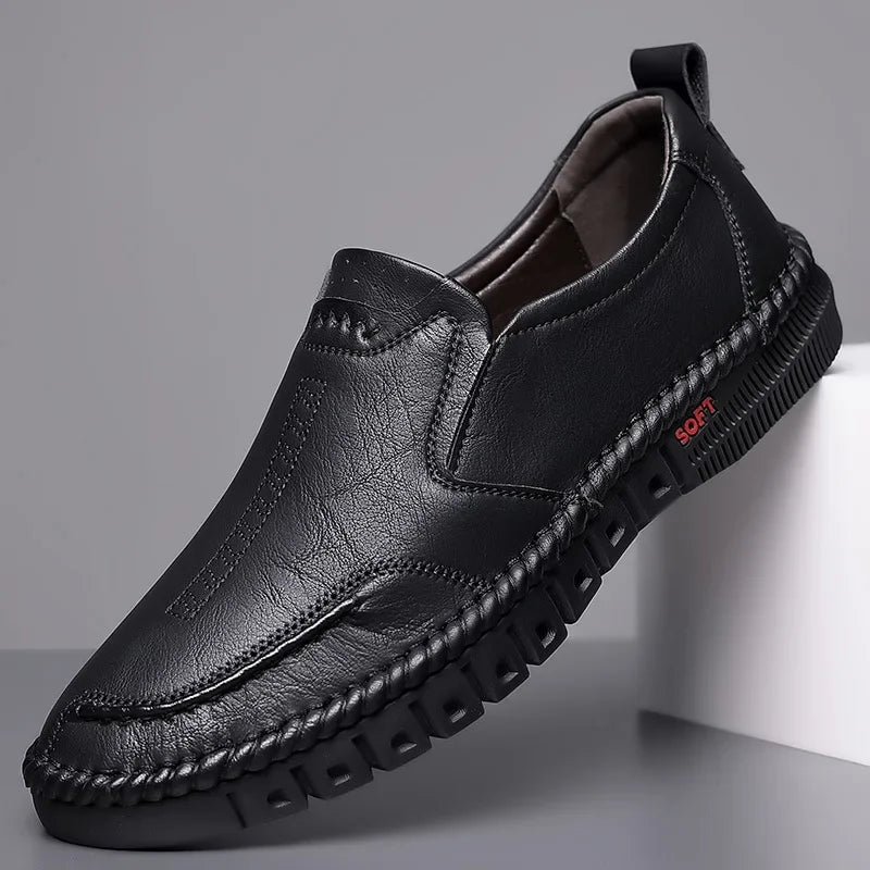 Men’s Business Casual Loafers – Comfortable Leather Shoes