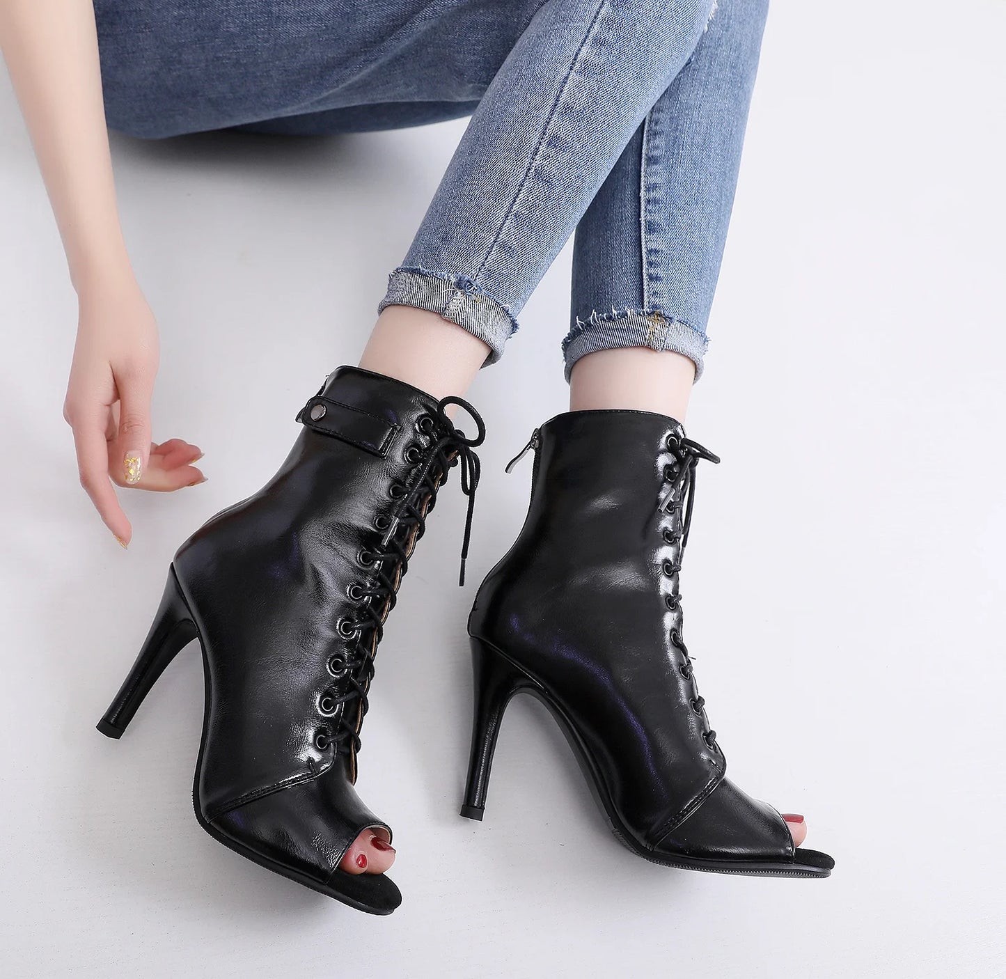 Ladies’ Latin Dance Heels – High Stiletto Party Shoes